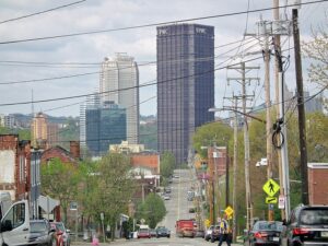 Bedford Avenue in Pittsburgh's Hill District