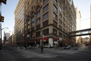 Forbes Avenue at Smithfield Street in Downtown Pittsburgh