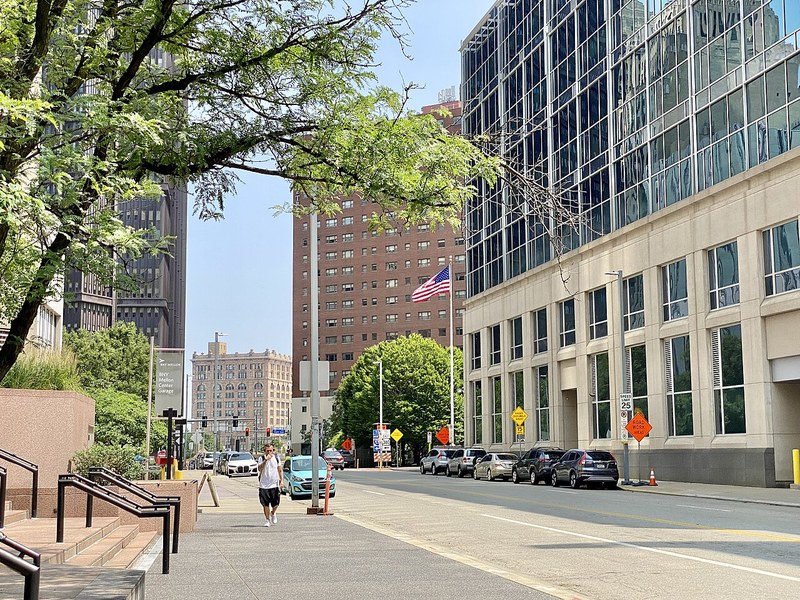 Ross Street in downtown Pittsburgh