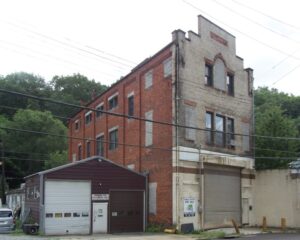 Historic building in the Woods Run area of Pittsburgh