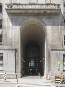 Ross Street entrance to the Pittsburgh City-County Building
